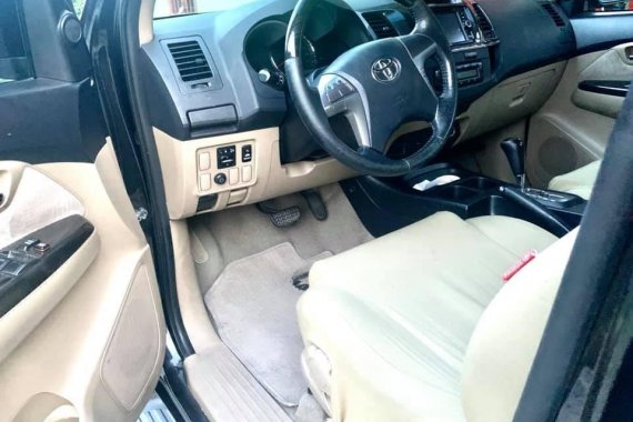 Sell Black 2014 Toyota Fortuner in Manila