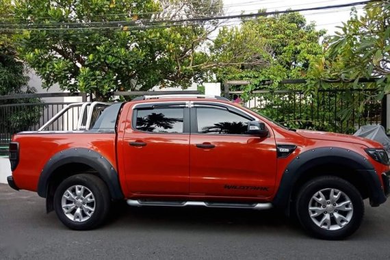 Selling Orange Ford Ranger 2015 in Manila