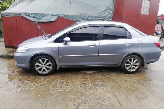 Silver Honda City 2007 for sale in Bautista