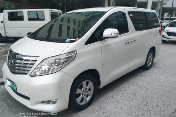 Selling Pearl White Toyota Alphard 2015 in Taguig
