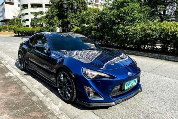 Blue Toyota 86 2013 for sale in Manila