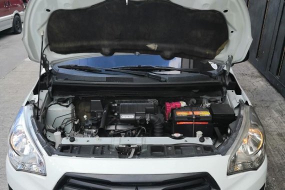 Sell White Mitsubishi Mirage 2015 in Quezon City