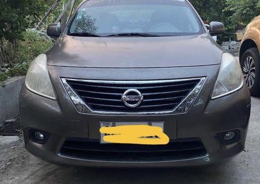 Grey Nissan Almera 2014 for sale in Manila
