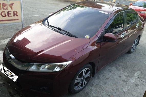 Red Honda City 2015 for sale in Manila