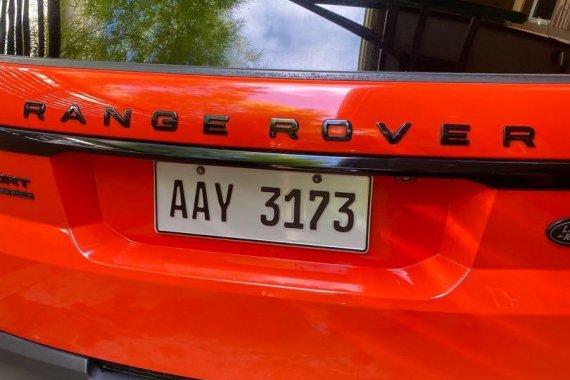 Orange Land Rover Range Rover Sport for sale in Pasig