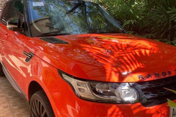 Orange Land Rover Range Rover Sport for sale in Pasig