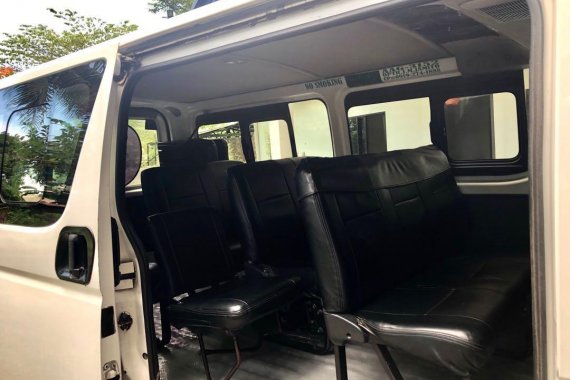 White Toyota Hiace for sale in Davao