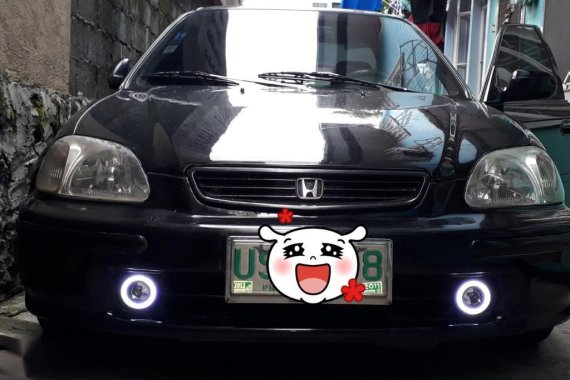 Selling Black Honda Civic 1997 in Caloocan