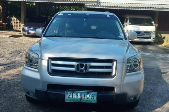 Silver Honda Pilot for sale in Cebu