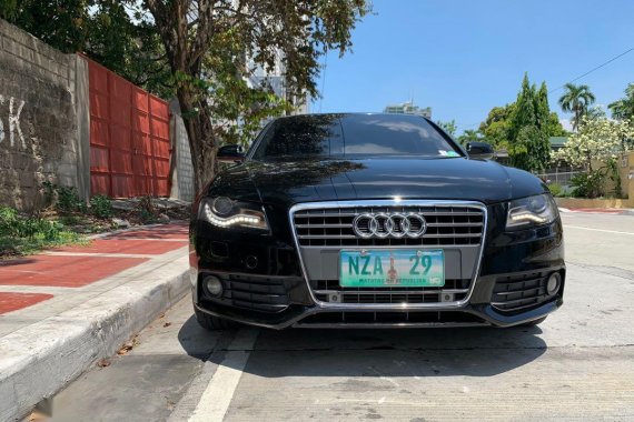 Selling Black Audi A4 2010 in Mandaluyong