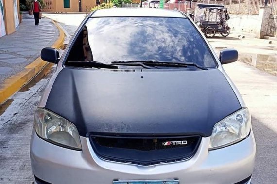 Silver Toyota Vios 2005 for sale in Manila