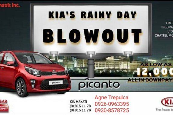 Kia Picanto for P12,000 All-in Downpayment!!!