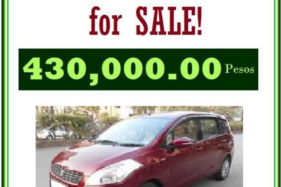 Red Suzuki Ertiga for sale in Makati