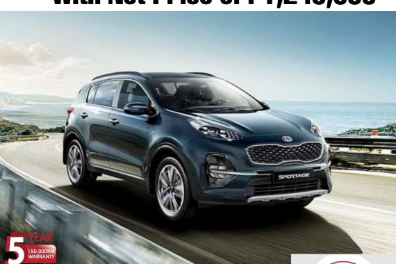 Kia Sportage 2.0L Diesel AT with the NET PRICE of P1,245,000