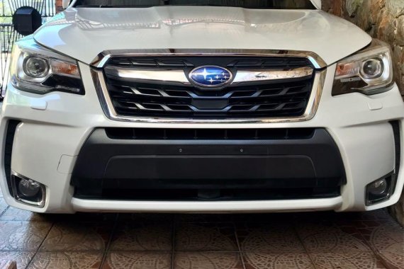Sell White 2016 Subaru Forester in Quezon City