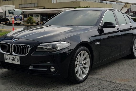 Black Bmw 520D 2015 for sale in Pasig