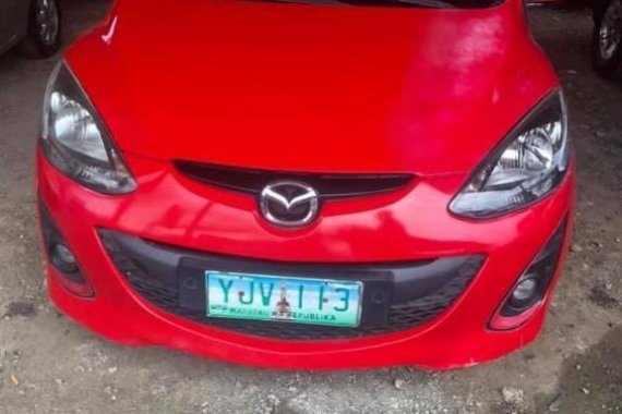 Red Mazda 2 for sale in Cebu City