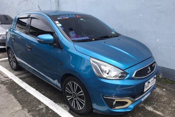 Selling Blue Mitsubishi Mirage in Manila