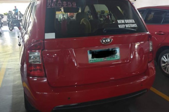 Red Kia Carens for sale in Quezon