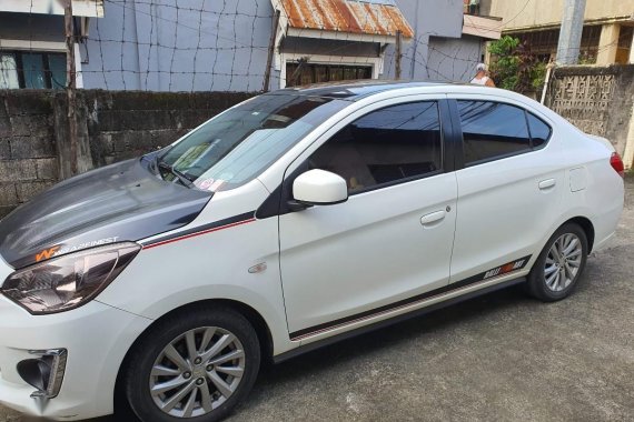 White Mitsubishi Mirage g4 for sale in Manila