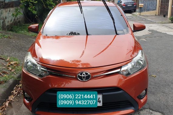 Selling Orange Toyota Vios in Parañaque