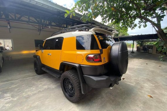 Yellow Toyota FJ Cruiser 2016 for sale in Angat