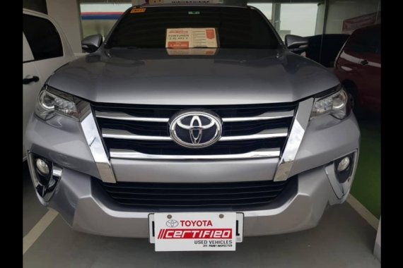 Grey Toyota Fortuner 2017 SUV for sale in Manila