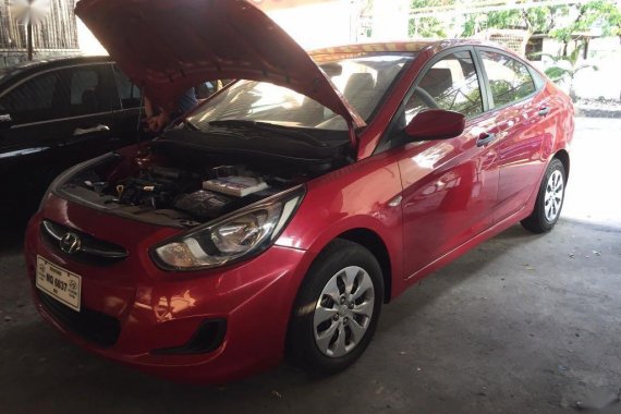 Selling Red Hyundai Accent 2017 in Parañaque