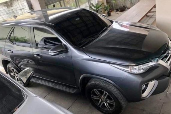 Silver Toyota Fortuner 2017 for sale in General Santos