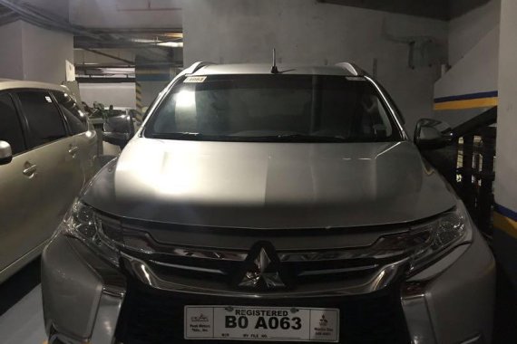 Silver Mitsubishi Montero 2017 for sale in Las Pinas