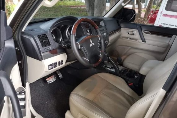 Brown Mitsubishi Pajero 2011 SUV at 116000 km for sale in Manila