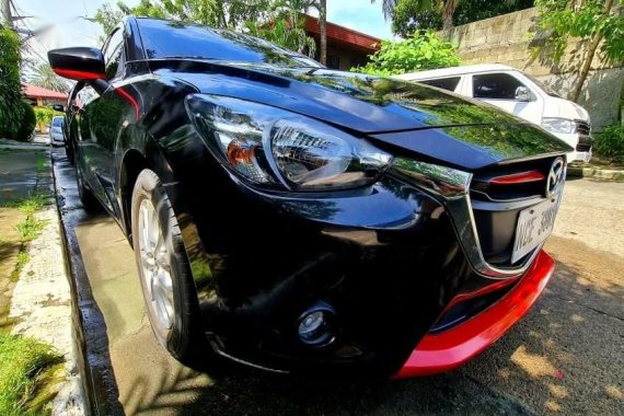 Selling Black Mazda 2 2016 in Quezon City