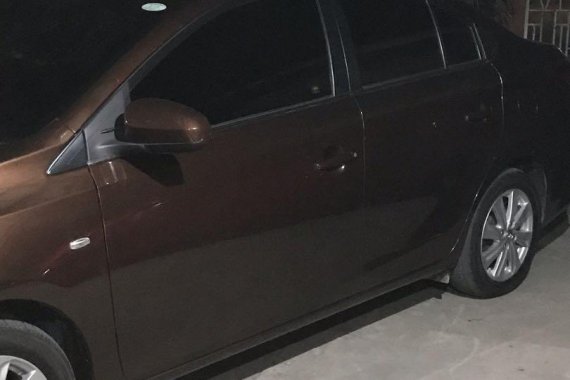 Selling Brown Toyota Vios 2015 in San Pedro