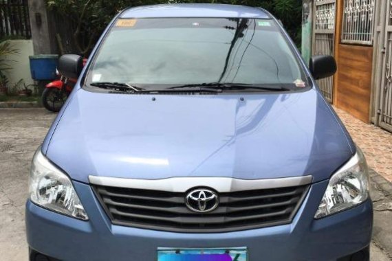 Blue Toyota Innova 2013 for sale in Cainta