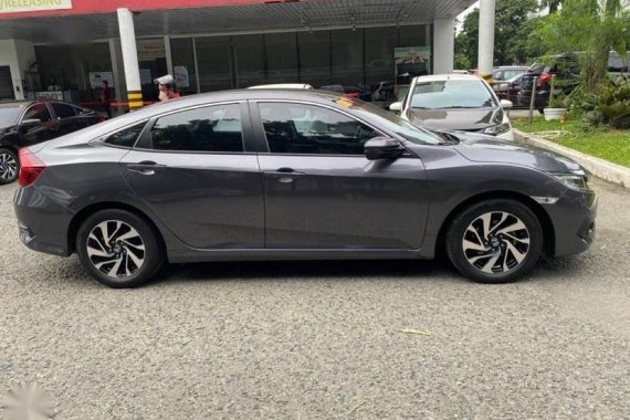 Grey Honda Civic 2017 for sale in Manila