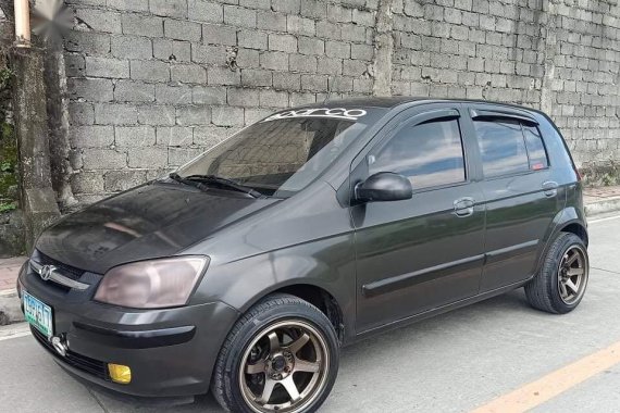 Selling Black Hyundai Getz 2005 in Valenzuela