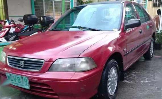 Red Honda City 1997 for sale in Valenzuela