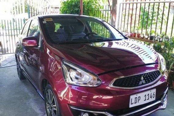 Purple Mitsubishi Mirage for sale in Davao City