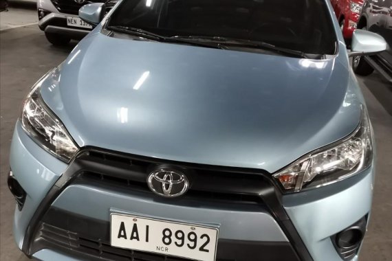 Silver Toyota Yaris for sale in Quezon City