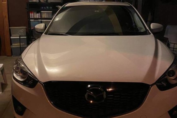 Pearl White Mazda Cx-5 for sale in Quezon City