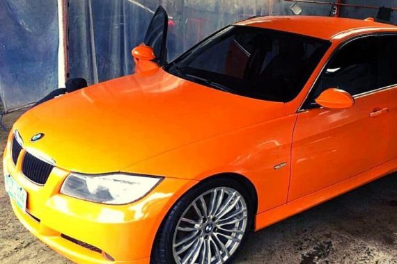 Orange Bmw 325I for sale in Manila