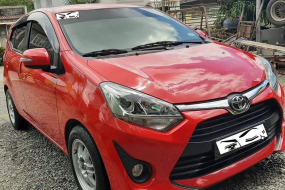 For Sale Toyota Wigo G 2018 Red Top of the line