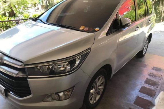 Silver Toyota Innova 2017 for sale in San Fernando