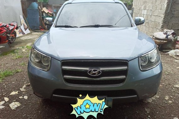 Blue Hyundai Santa Fe for sale in Manila