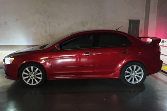 Red Mitsubishi Lancer 2010 for sale in Antipolo