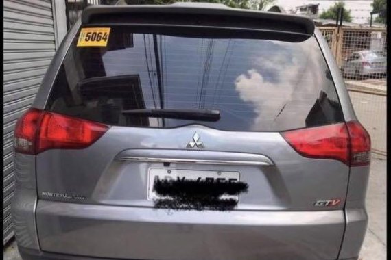 Grey Mitsubishi Montero sport 2015 for sale in Quezon City
