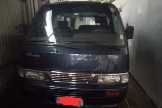 Black Nissan Urvan 2013 for sale in Las Piñas