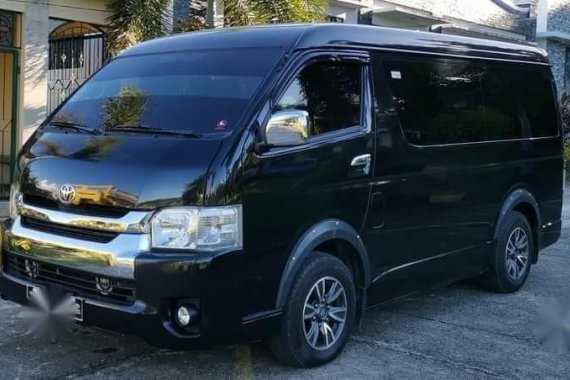 Sell Black 2016 Toyota Hiace in Manila