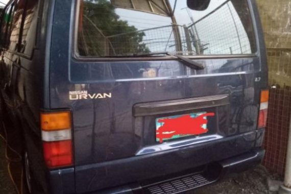 Black Nissan Urvan 2013 for sale in Las Piñas