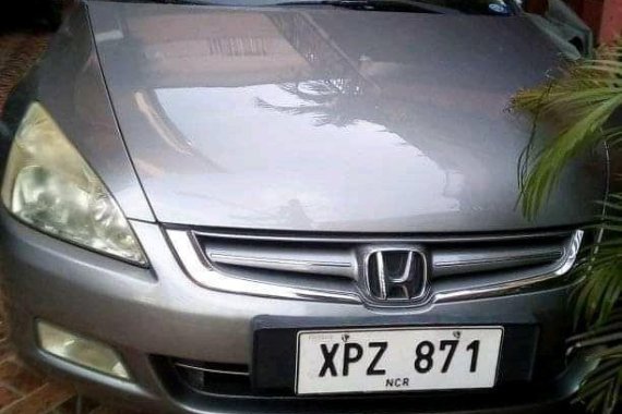 Silver Honda Accord 2005 for sale in Pasay City